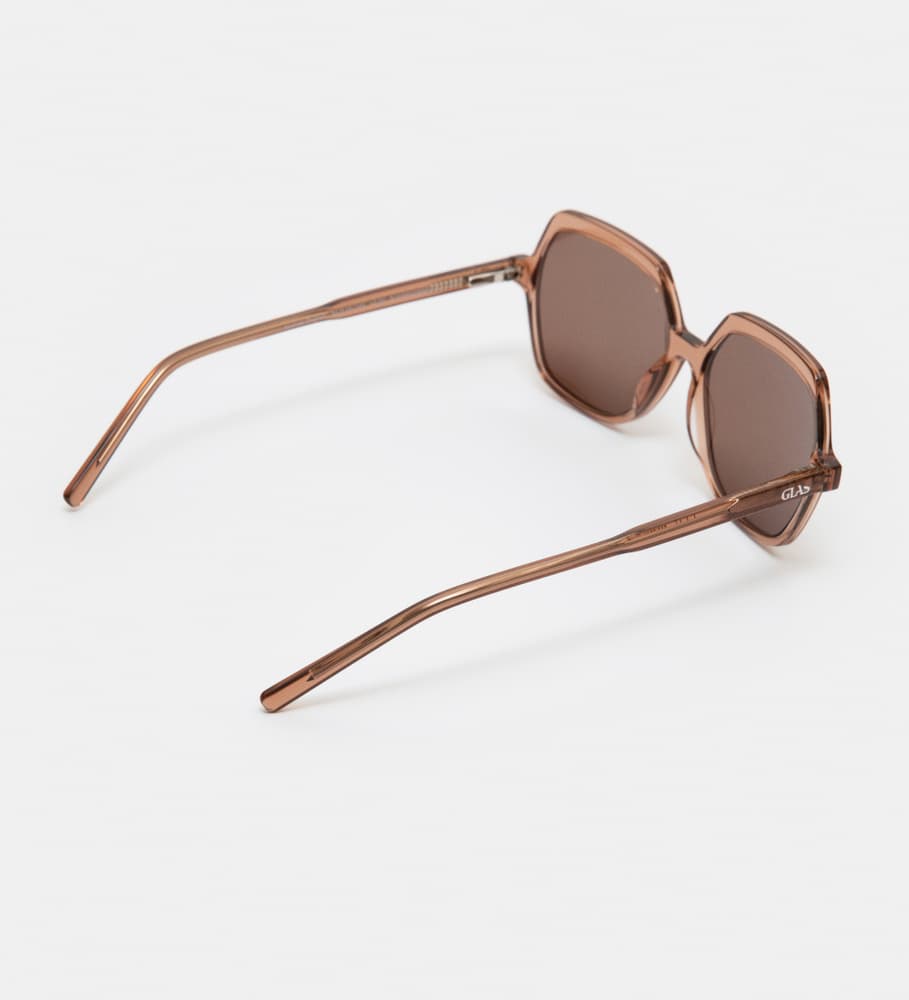 Andrea Cognac Sunglasses