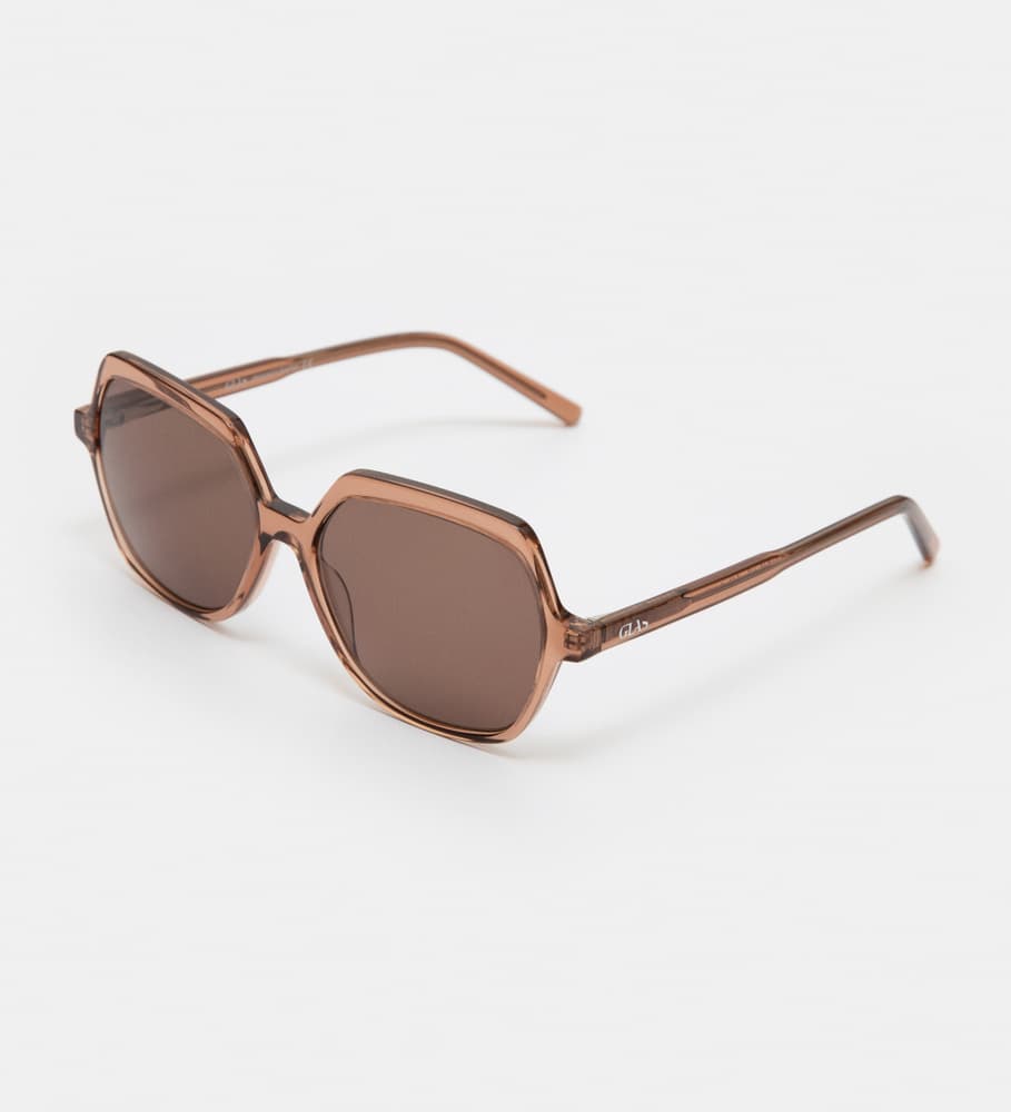 Andrea Cognac Sunglasses