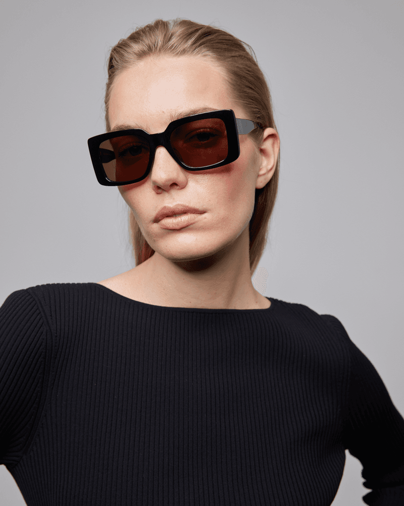 Estrid Black Sunglasses