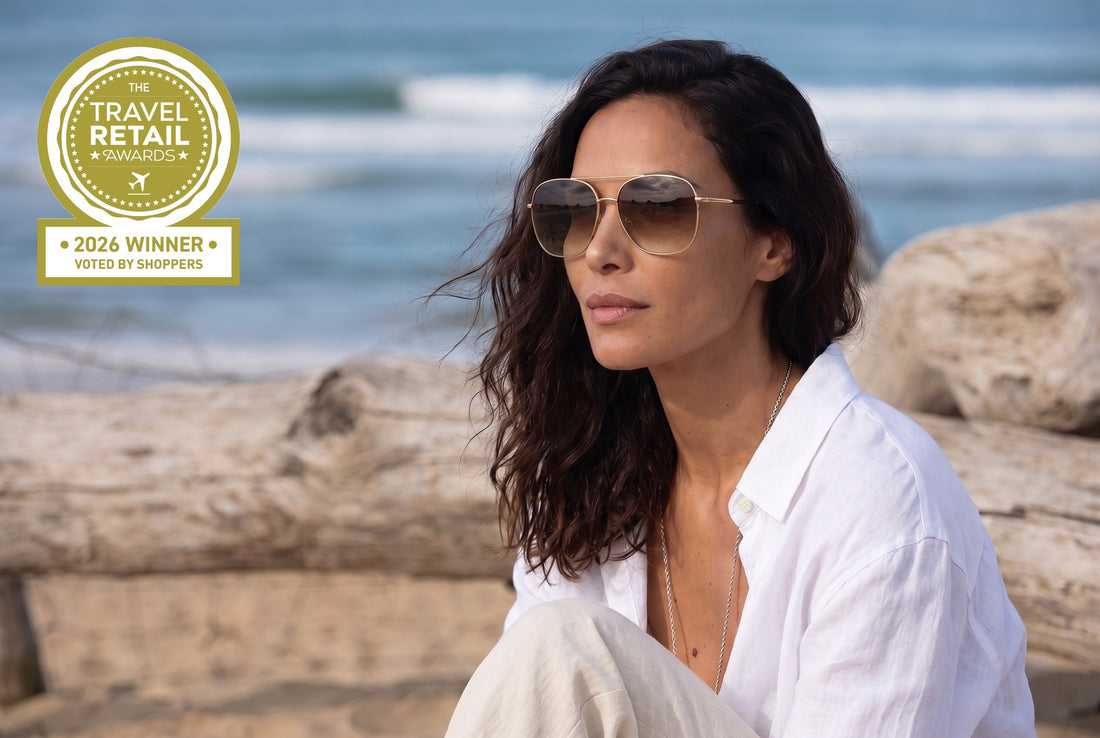 GLAS Ella Gold Sunreaders, winner, Global Travel Retail Awards 2026 (Voted by Shoppers)