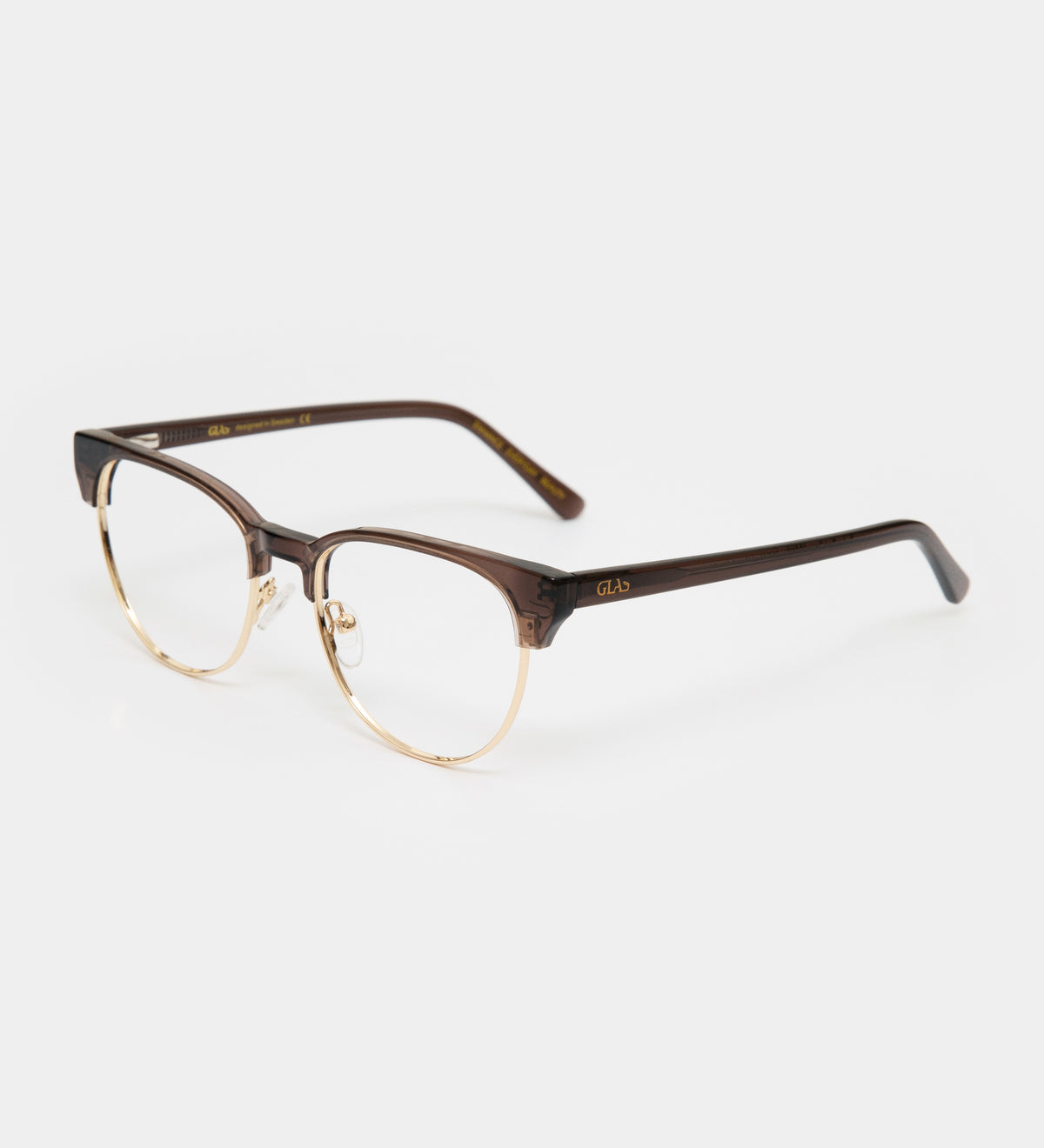 Barbro Dark Brown Blue Light
