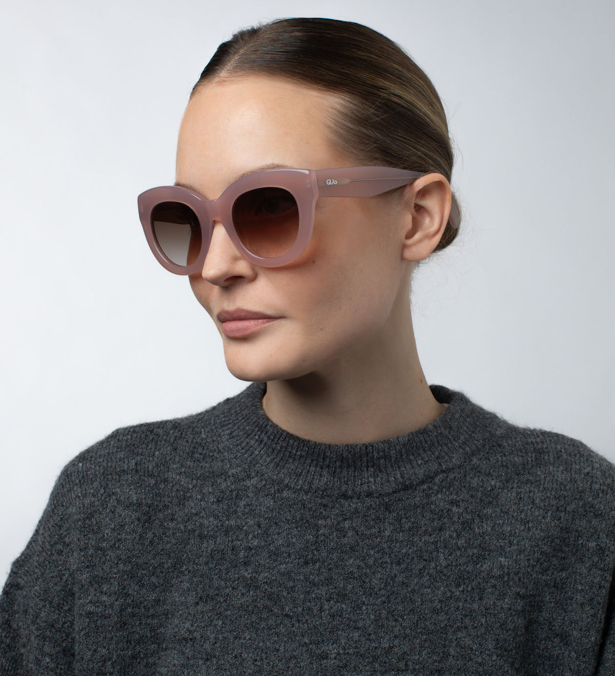 Clara Milky Pink Sunglasses