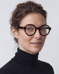 Rakel in tortoiseshell, worn