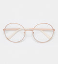 Grace Rose Gold Large Blue Light