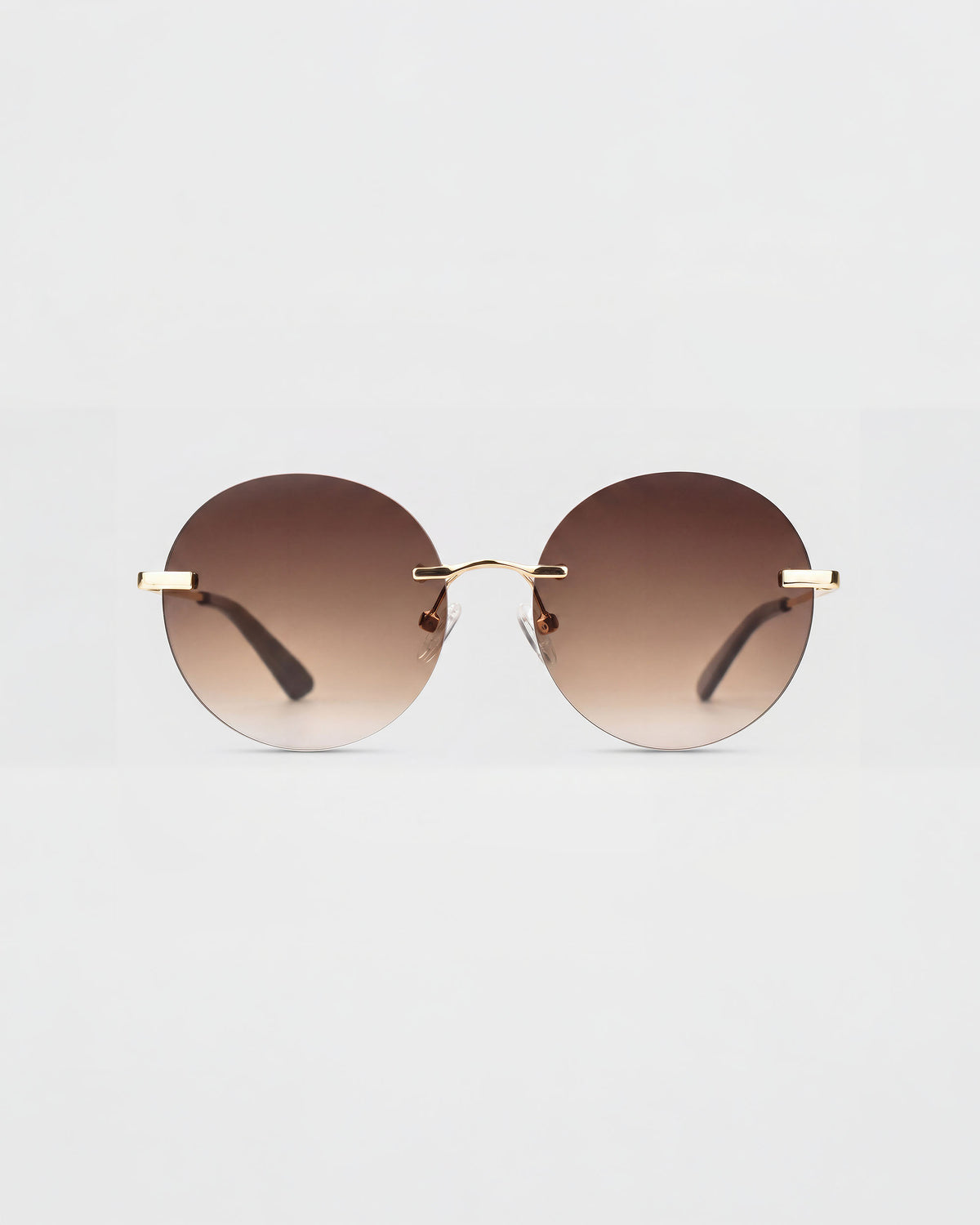 Grace Gold Rimless Sunglasses