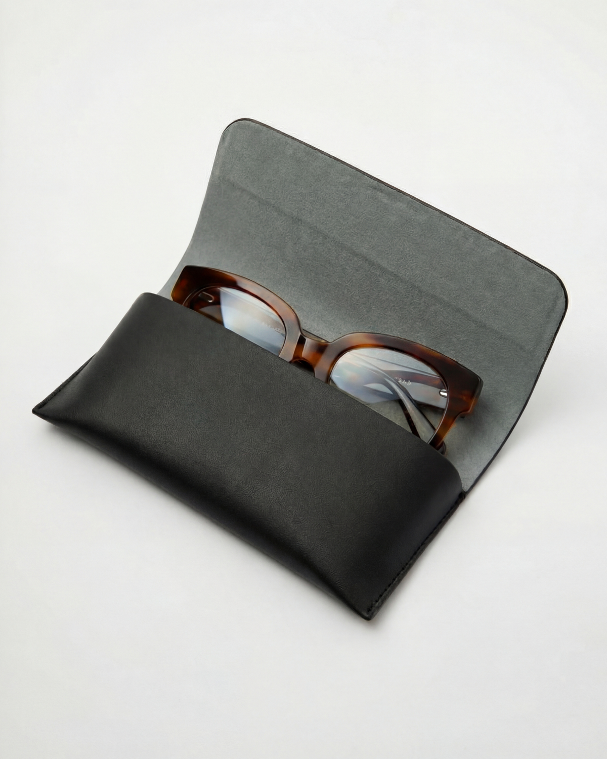 Premium Vegan Leather Case Black