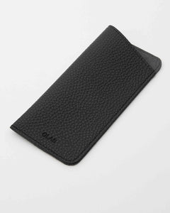 Vegan Leather Sleeve Black