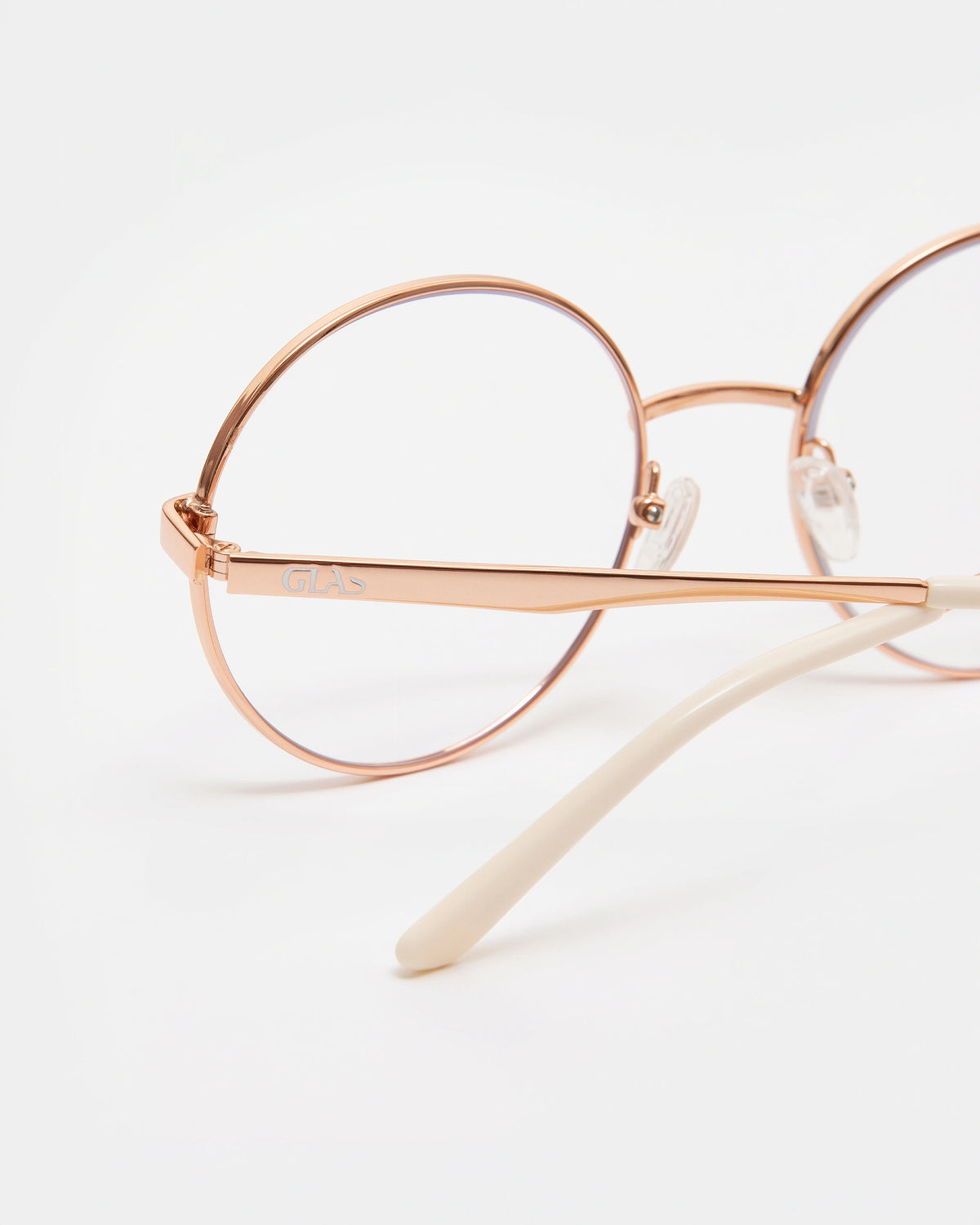 Grace Rose Gold Blue Light